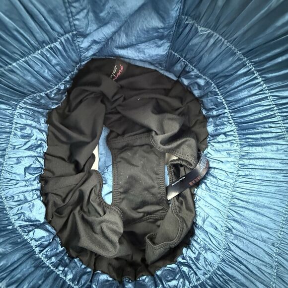 Free People Movement The Way Home Shorts Women Small Blue High Rise Smocked - Picture 6 of 12